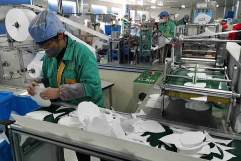 口罩车间净化用等离子体去除污染物的原理